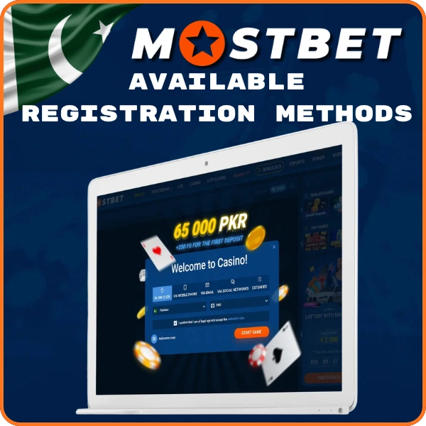 Available Registration Methods on Mostbet