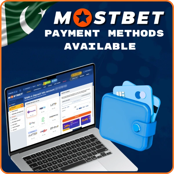 Payment Methods Available on Mostbet Pakistan