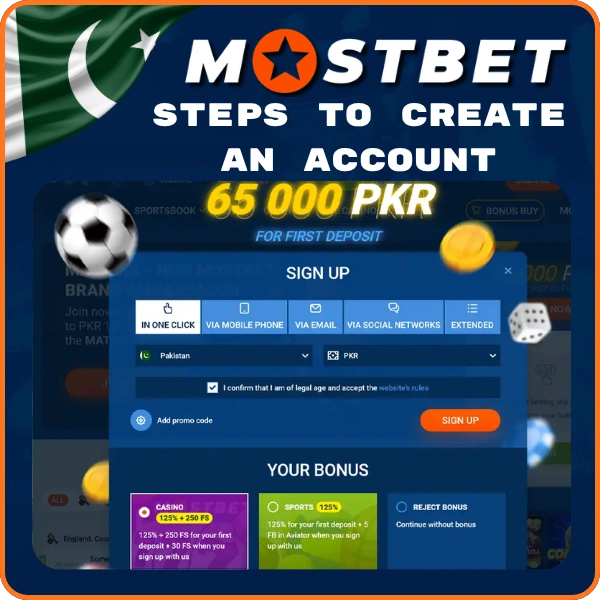 Steps to Create an Account on Mostbet